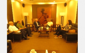 A MEETING WITH THE LEADERS OF THE PHILIPPINE CHAMBER OF COMMERCE AND INDUSTRY 