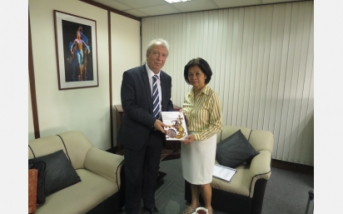A MEETING AT THE MINISTRY OF FOREIGN AFFAIRS OF THE PHILIPPINES
